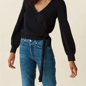 Vetta Capsule Collection. Classic Wrap Sweater